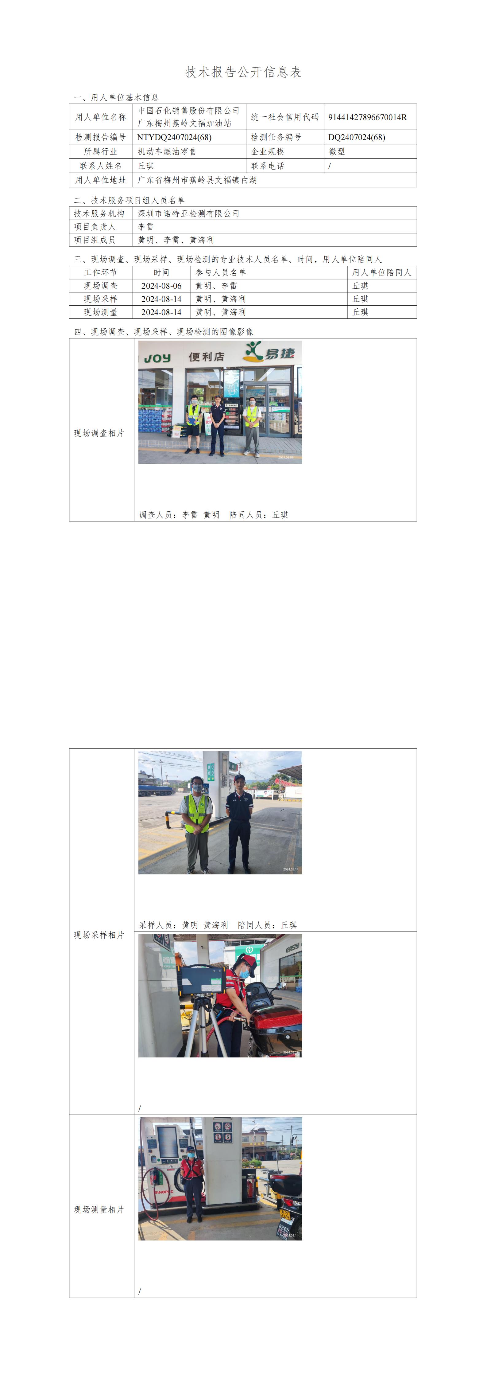 NTYDQ2407024  (68)-中國石化銷售股份有限公司廣東梅州蕉嶺文福加油站